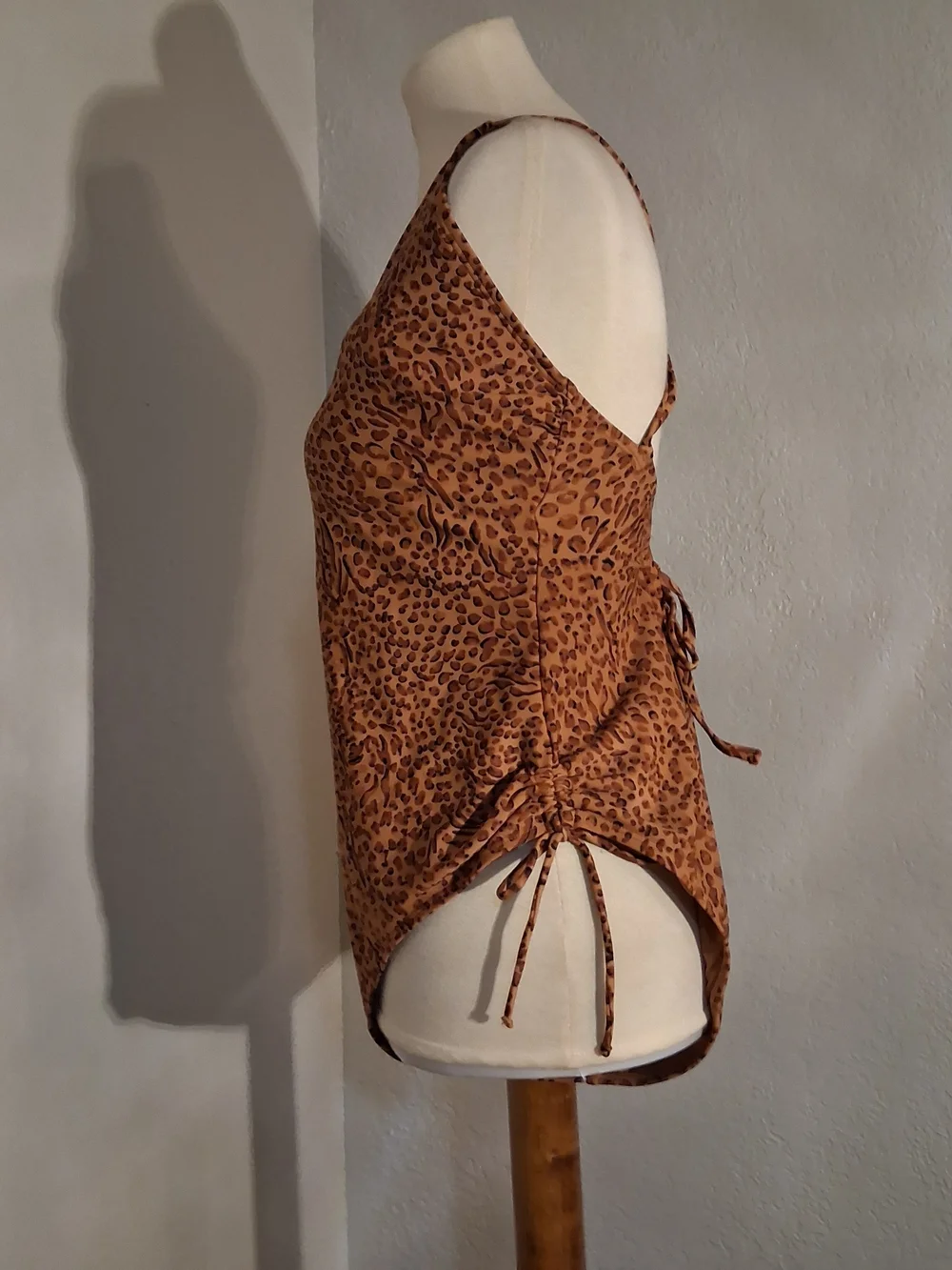 Shade & Shore Brown Leopard One-Piece Swimsuit